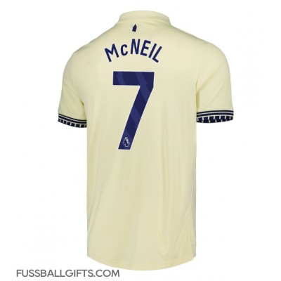 Everton Dwight McNeil #7 Fußballbekleidung Auswärtstrikot 2025-26 Kurzarm Everton Dwight McNeil #7 Fußballbekleidung Auswärtstrikot 2025-26 Kurzarm